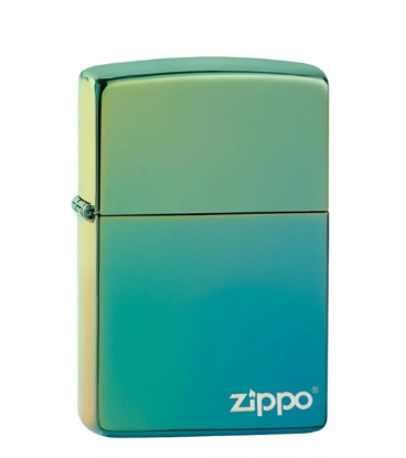 Picture of Zippo Upaljač High Polish Teal Zippo Logo