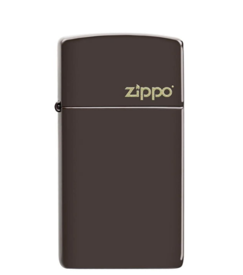 Picture of Zippo Slim Upaljač Brown Logo Design