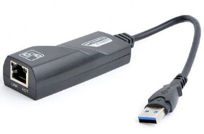Slika NIC-U3-02 Gembird USB 3.0 to Fast Ethernet LAN adapter 10/100/1000 ( mrezna kartica)